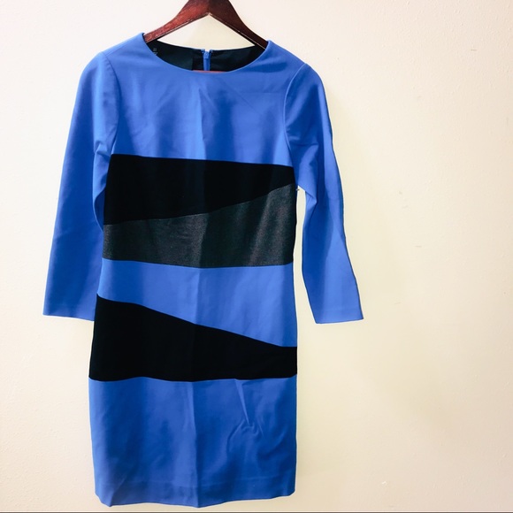 Carlisle Blue & Black Dress - Picture 2 of 4